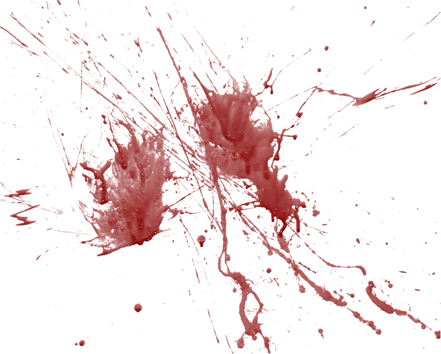 blood splatter