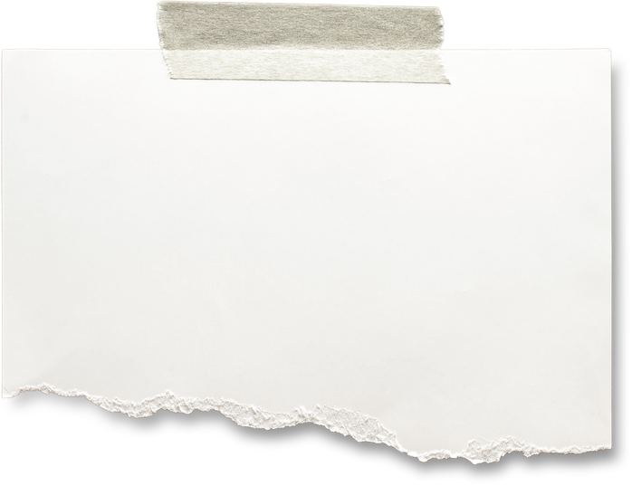 Note with Adhesive Tape
